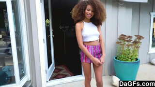 Dagfs - نوجوان آبنوس بیبی اس کے حاصل کرنے کا موقع بیتہاشا بھاڑ میں جاؤ